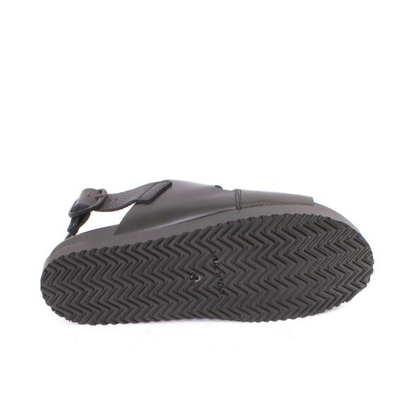 Mariano Paoletti 324a Black Leather Slides Men Comfort Sandals main image 2